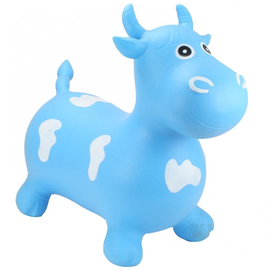 Christmas Hippychick | Big Face Blue Bull