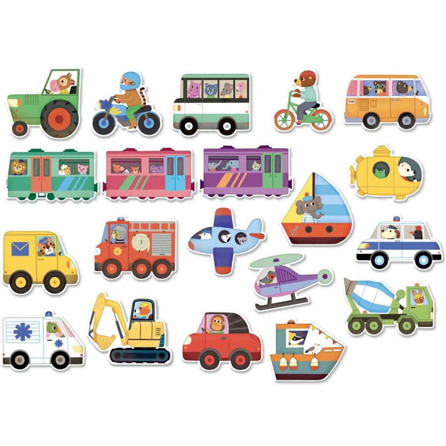 Christmas Hippychick | Vilac Transport Magnets