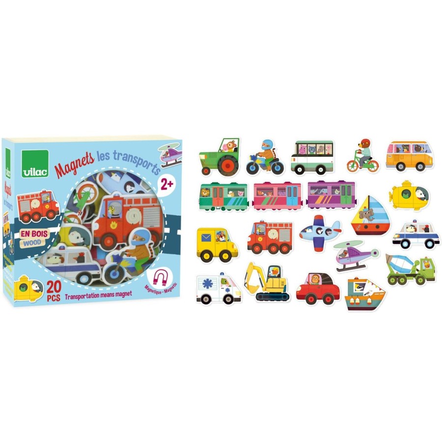 Christmas Hippychick | Vilac Transport Magnets