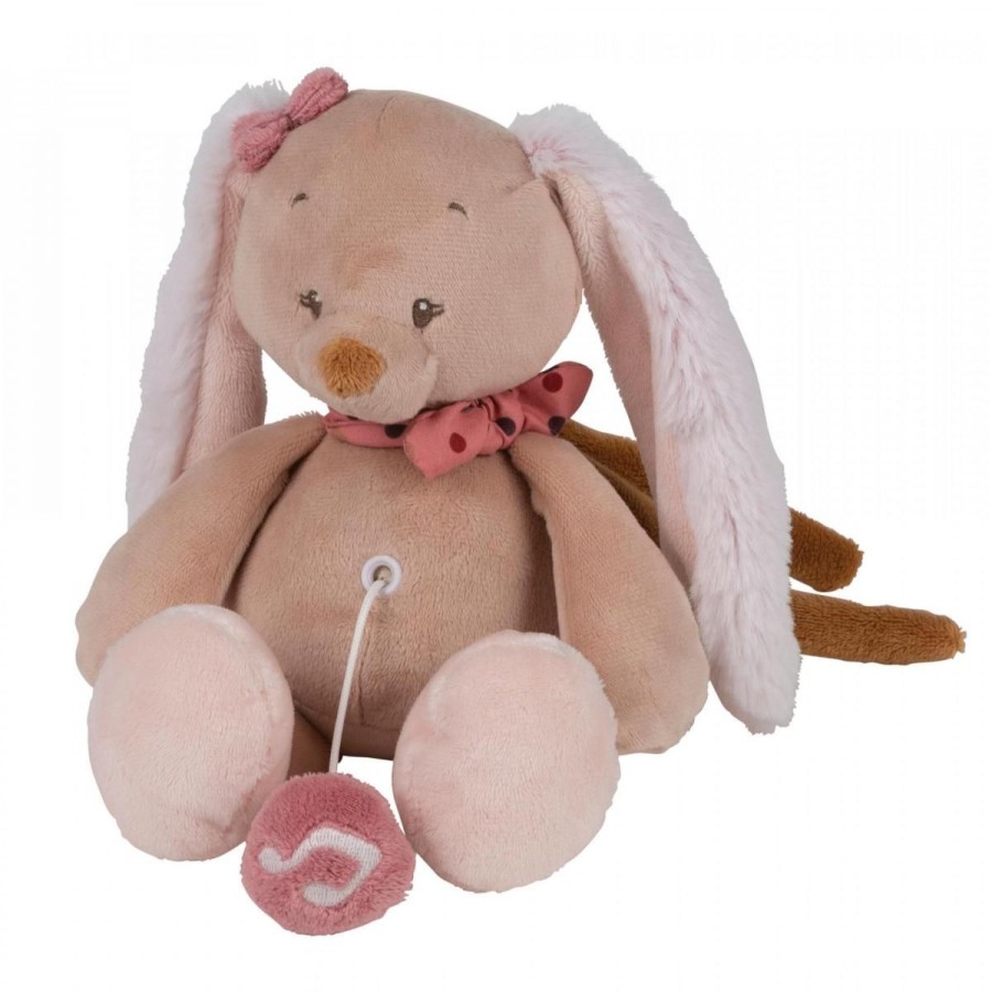 Christmas Hippychick | Nattou Mini Musical Toys Pauline The Bunny