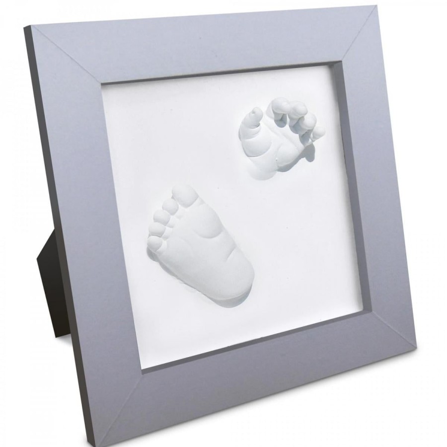 Christmas Hippychick | Happy Hands 3D Deluxe Silver Frame