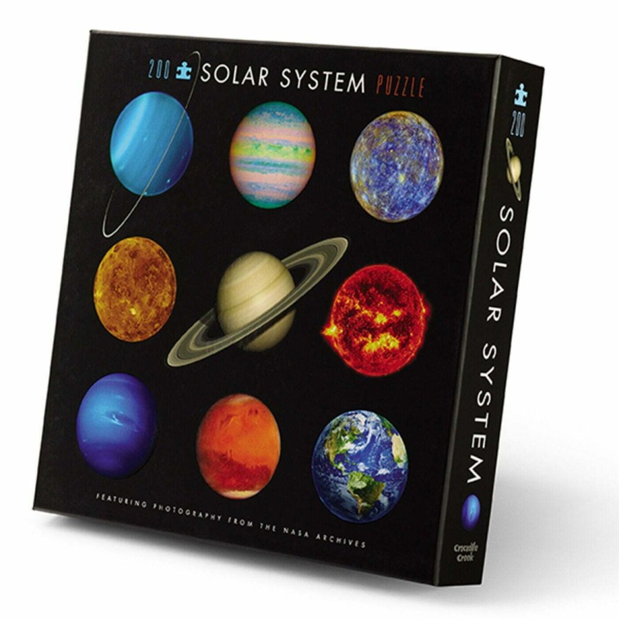 Christmas Hippychick | Crocodile Creek 200 Piece Nasa Puzzle - Solar System