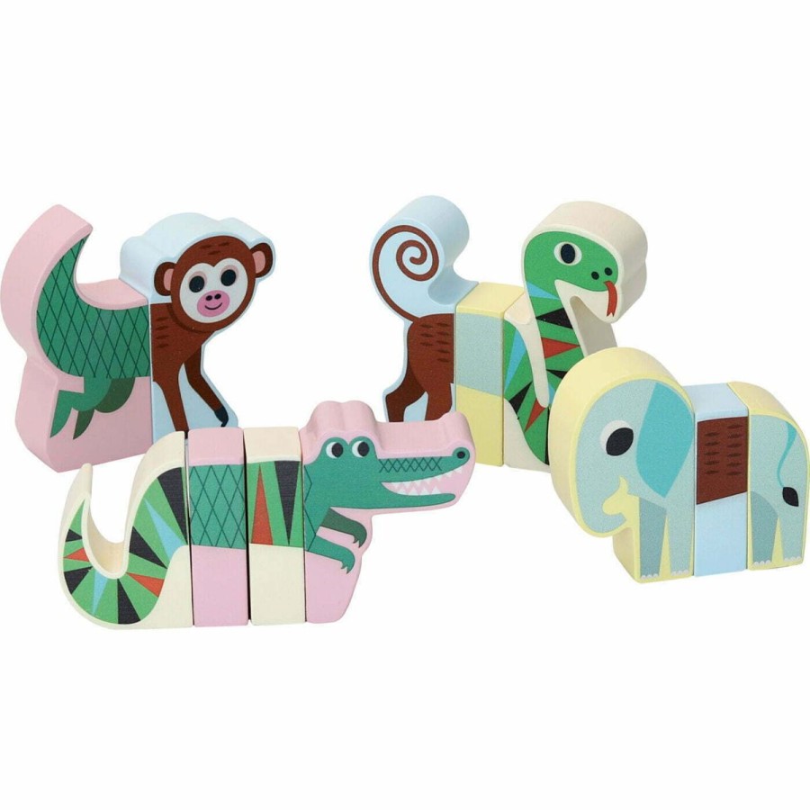 Christmas Hippychick | Vilac Magnetic Jungle Animals Set