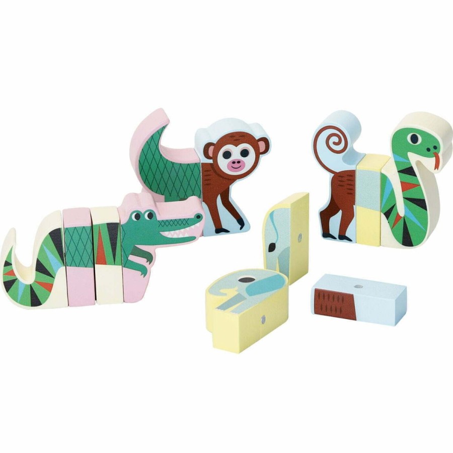 Christmas Hippychick | Vilac Magnetic Jungle Animals Set