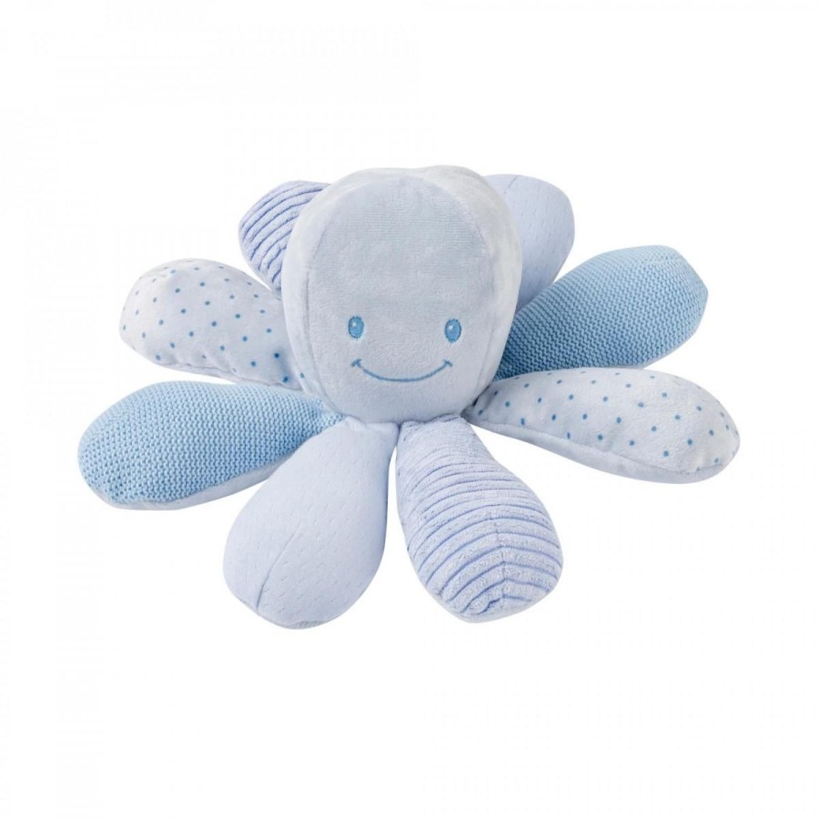 Christmas Hippychick | Nattou Activity Octopus Blue