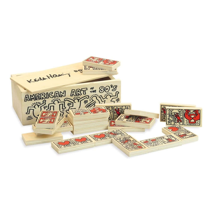 Christmas Hippychick | Vilac Keith Haring Dominoes