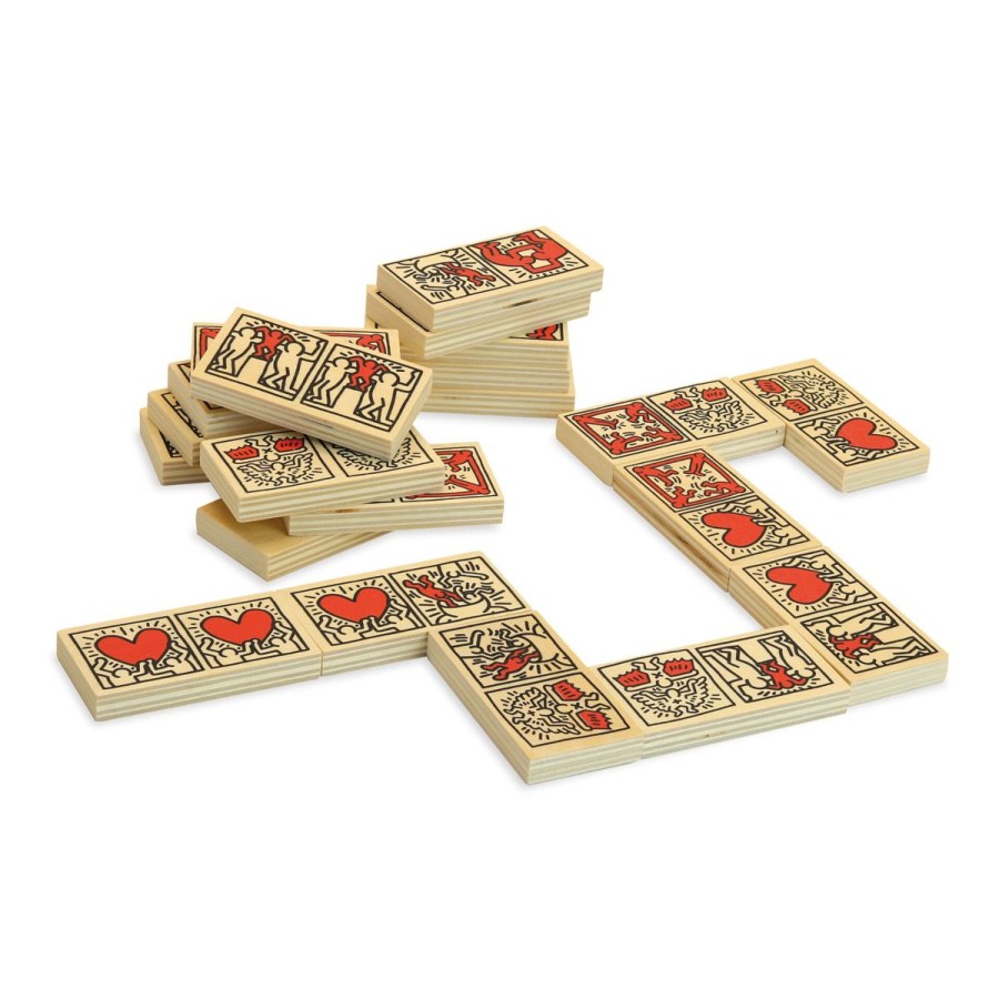 Christmas Hippychick | Vilac Keith Haring Dominoes