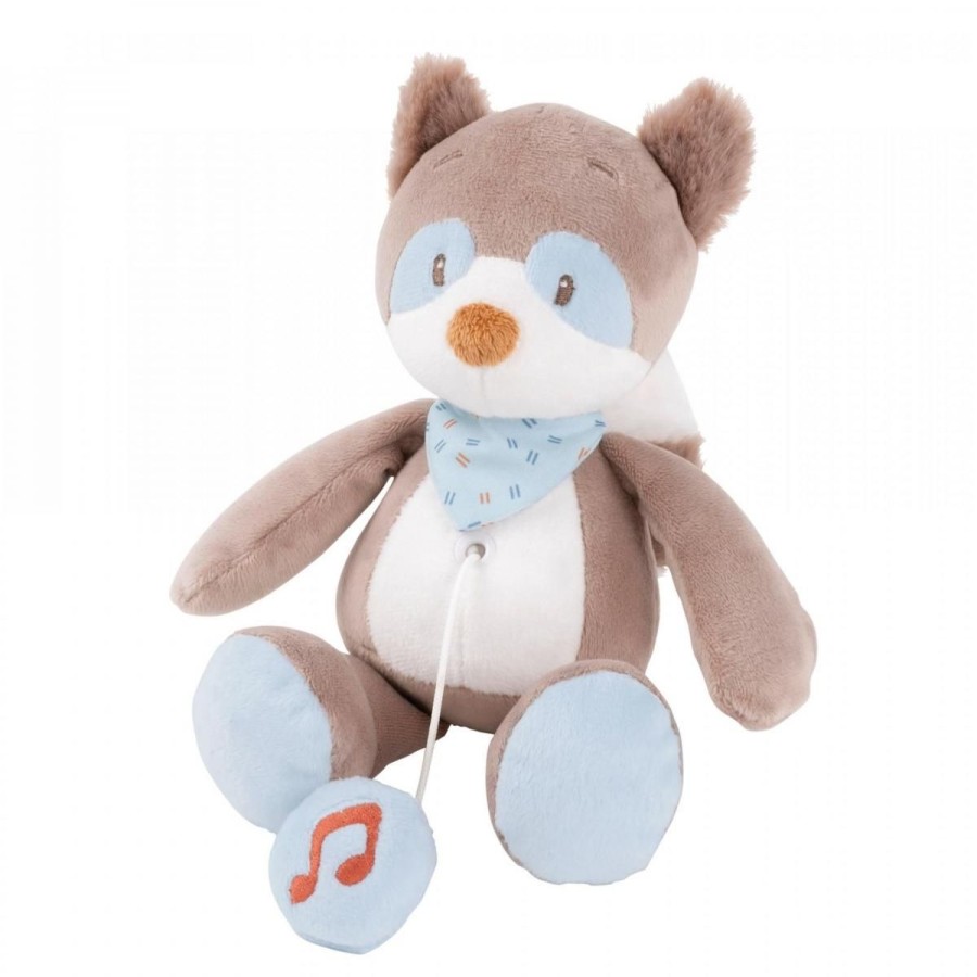 Christmas Hippychick | Nattou Mini Musical Toys Bob The Raccoon