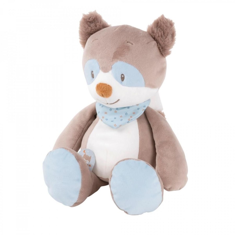 Christmas Hippychick | Nattou Cuddly Toys - Bob The Racoon