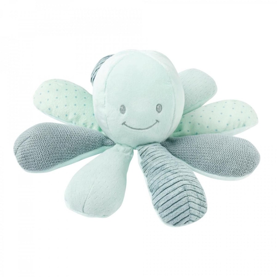 Christmas Hippychick | Nattou Activity Octopus Green