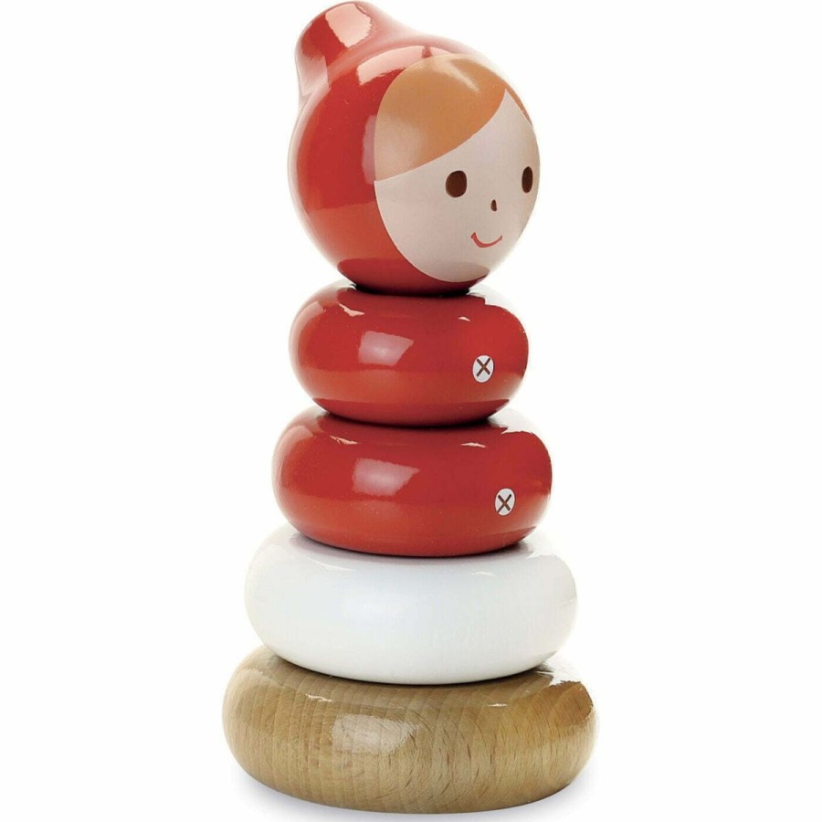 Christmas Hippychick | Vilac Red Riding Stacking Toy