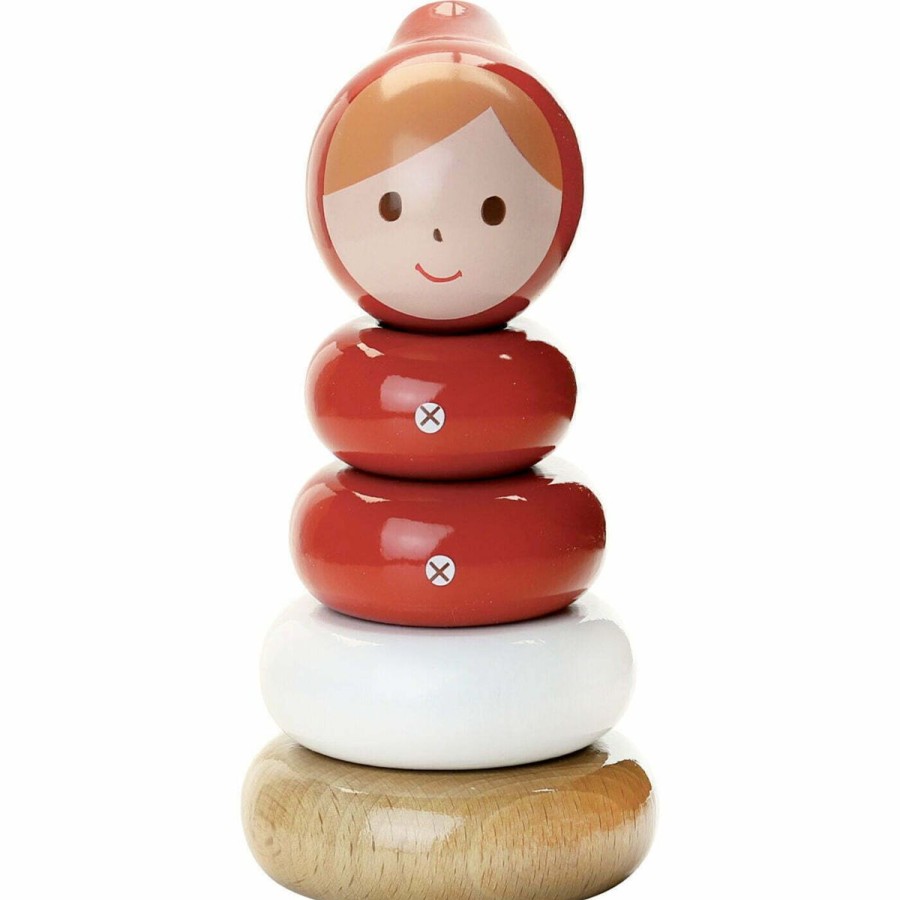 Christmas Hippychick | Vilac Red Riding Stacking Toy