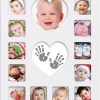 Christmas Hippychick | Happy Hands Baby Inkless First Year Frame Kit