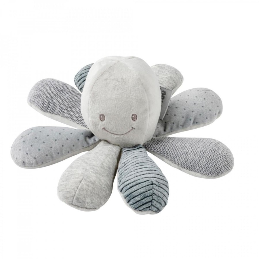 Christmas Hippychick | Nattou Activity Octopus Grey