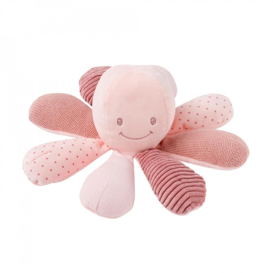 Christmas Hippychick | Nattou Activity Octopus Pink