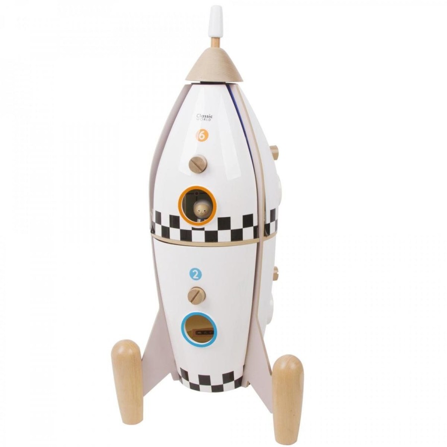 Christmas Hippychick | Classic World Wooden Rocket Ship