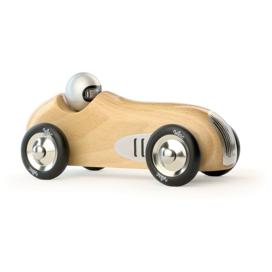 Christmas Hippychick | Vilac Natural Wood Old Sport Car