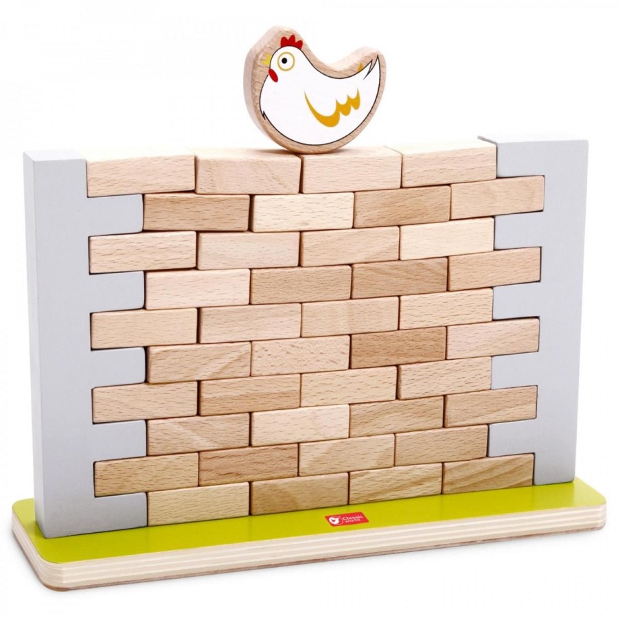 Christmas Hippychick | Classic World Pick A Brick Jenga Style Wall Game