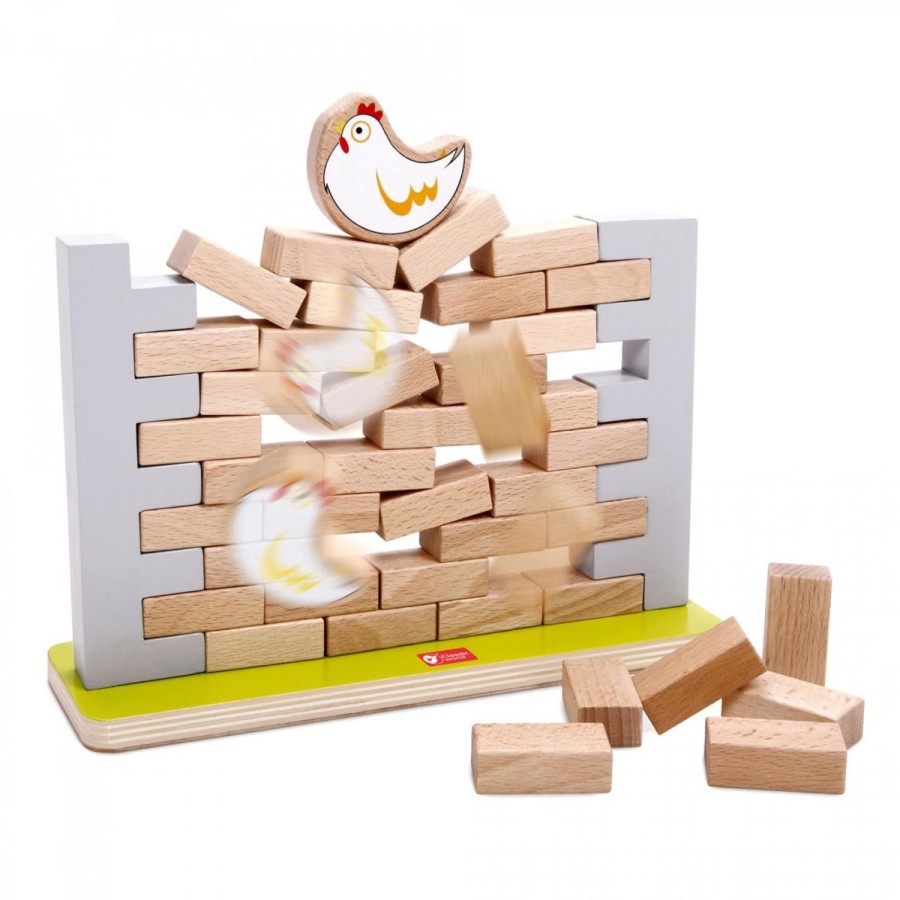 Christmas Hippychick | Classic World Pick A Brick Jenga Style Wall Game