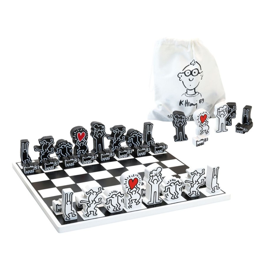 Christmas Hippychick | Vilac Keith Haring Chess Game