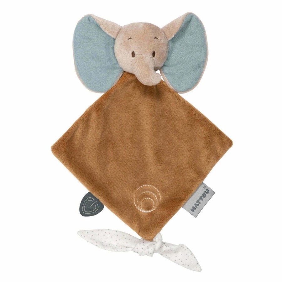 Christmas Hippychick | Nattou Mini Doudou Axel The Elephant