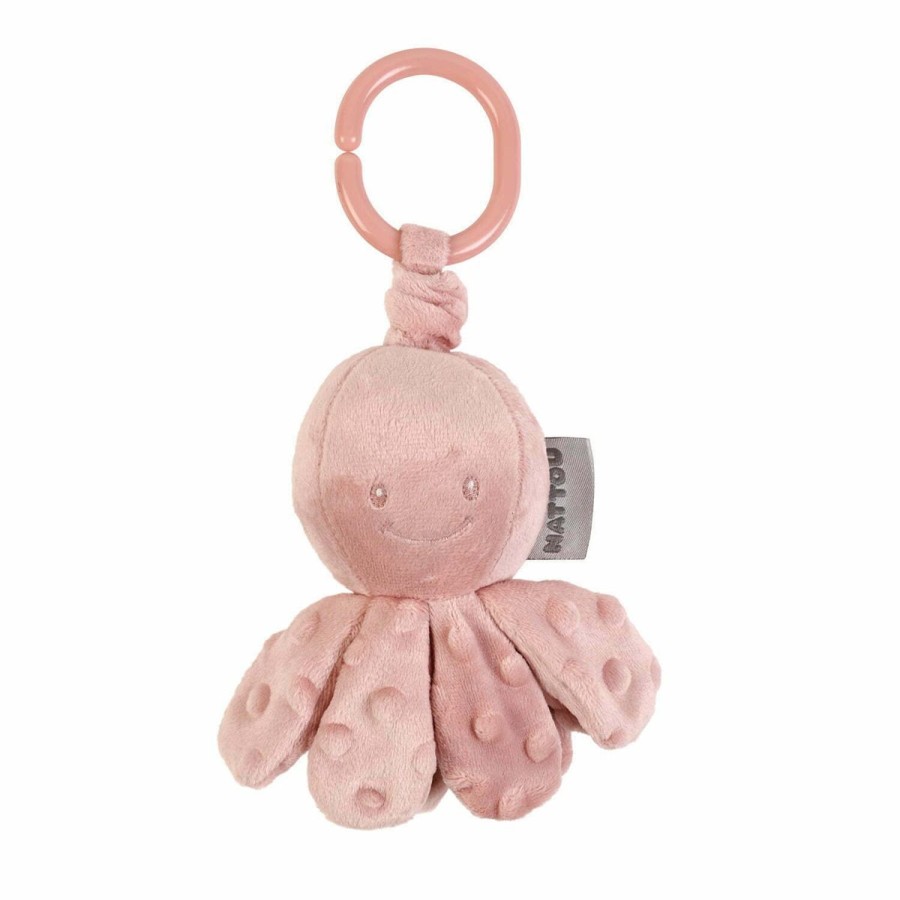 Christmas Hippychick | Nattou Vibrating Octopus - Pink