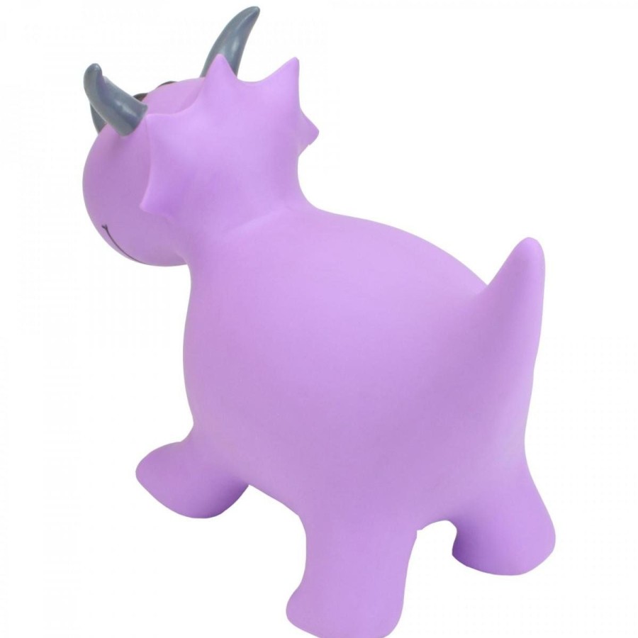 Christmas Hippychick | Purple Triceratops