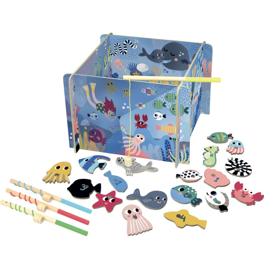 Christmas Hippychick | Vilac Magnetic Fishing Box