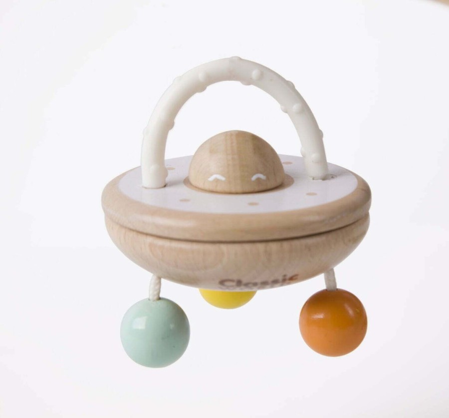 Christmas Hippychick | Classic World Ufo Baby Rattle