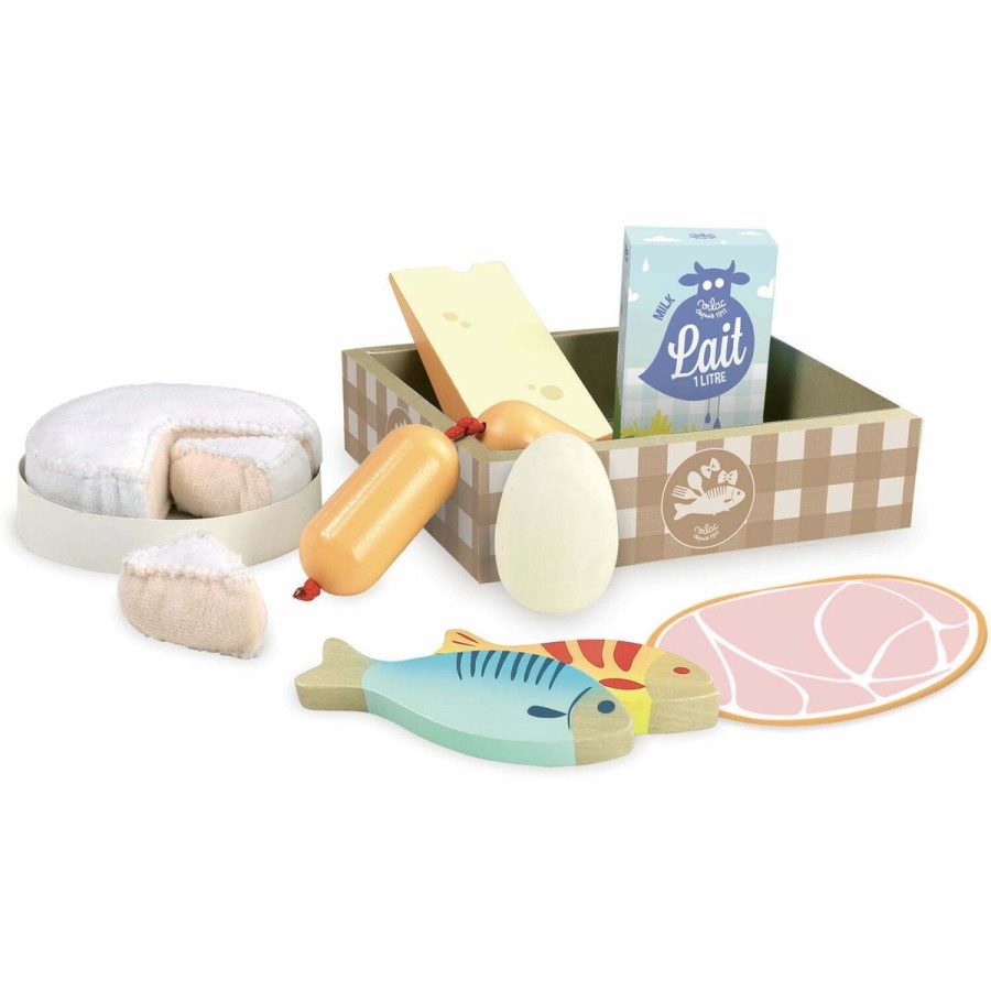 Christmas Hippychick | Vilac Fish, Ham And Cheese Set