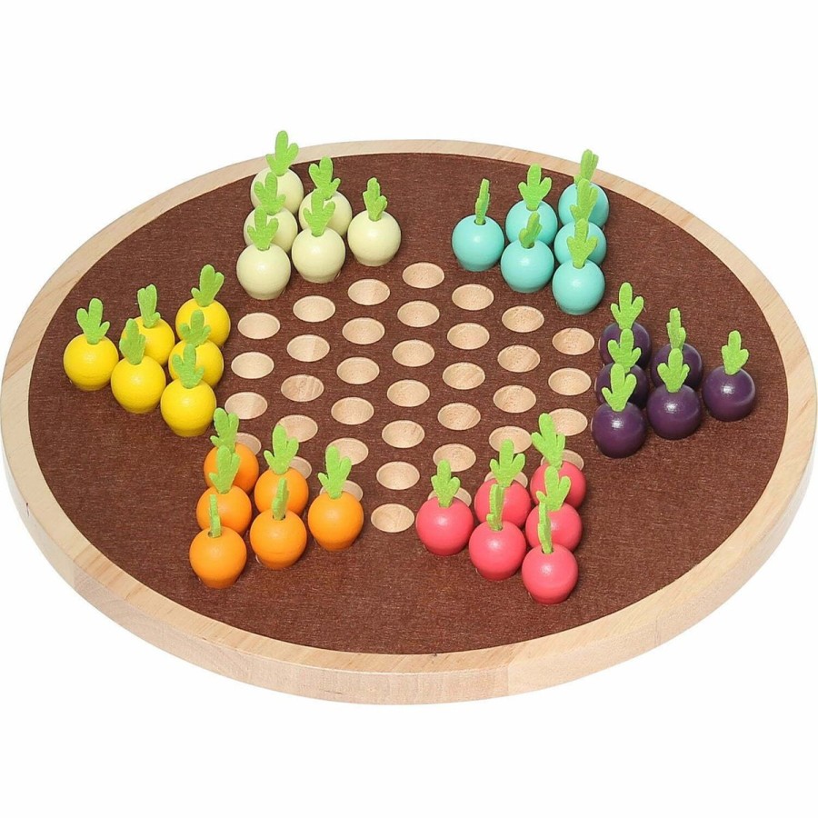 Christmas Hippychick | Vilac A Trip Across The Vegetable Garden - Chinese Checkers