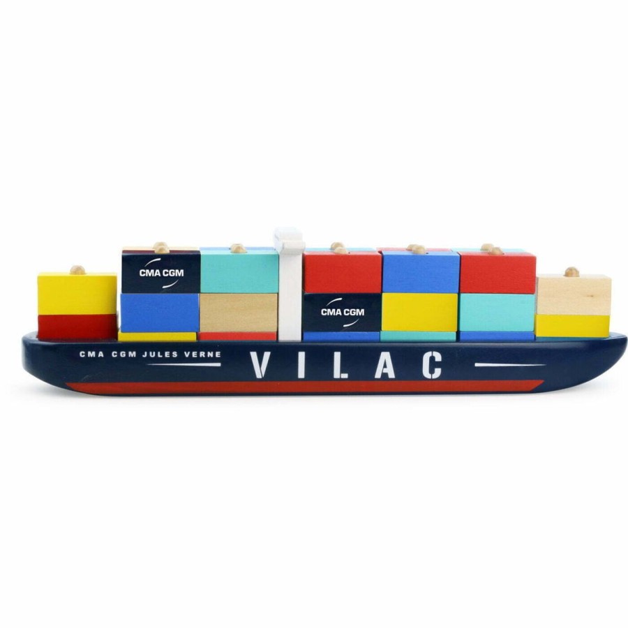 Christmas Hippychick | Vilac Jules Verne Container Ship