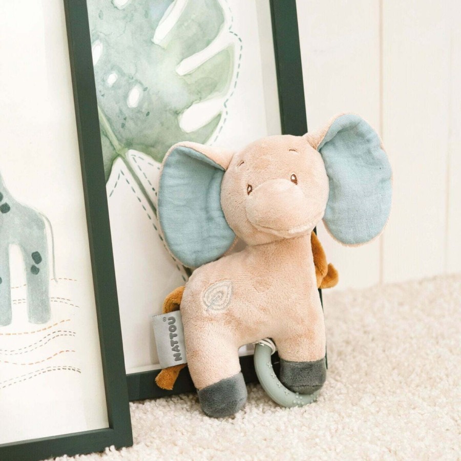 Christmas Hippychick | Nattou Mini Musical Toys Axel The Elephant