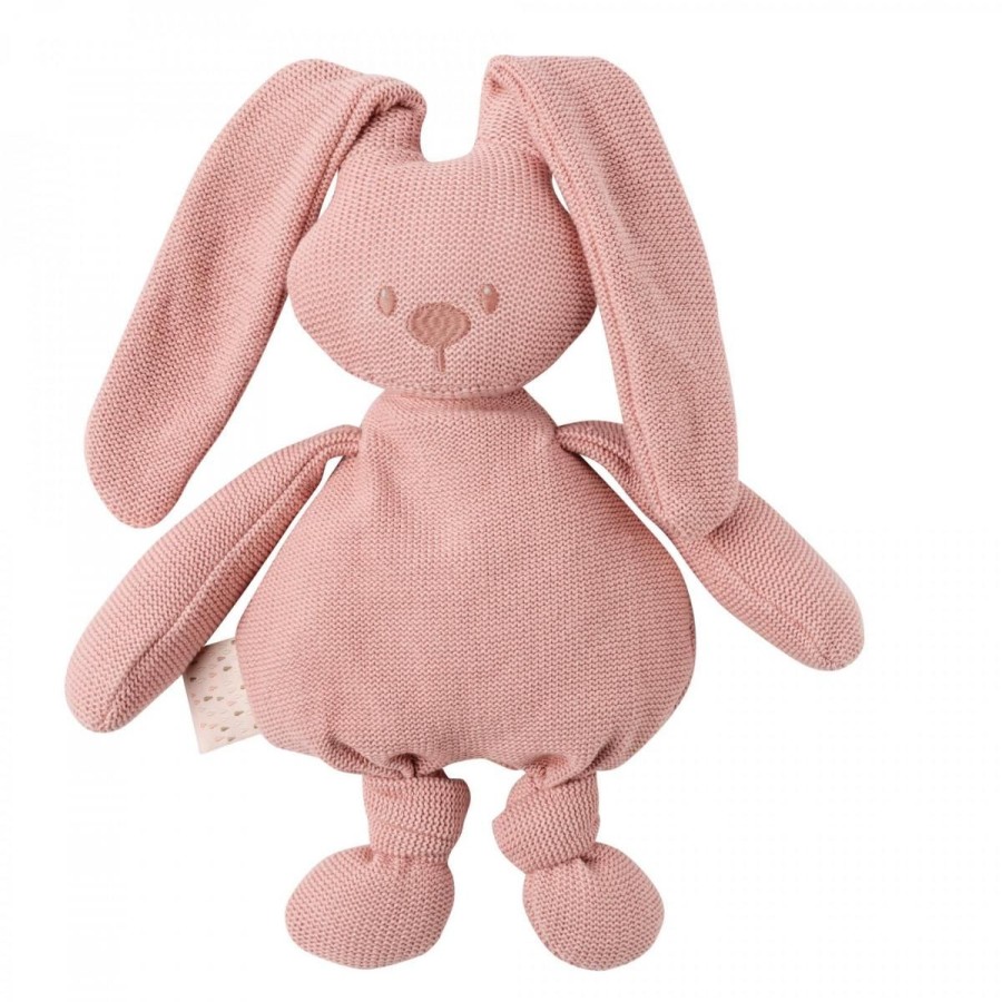 Christmas Hippychick | Nattou Knitted Lapidou Cuddly - Pink