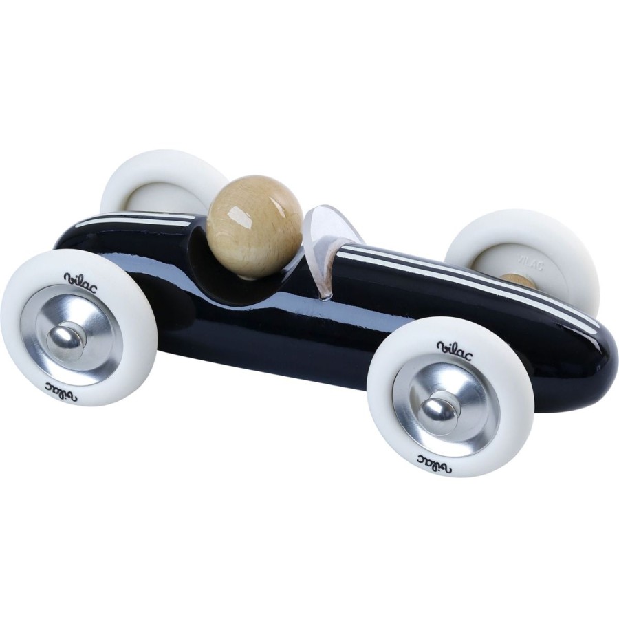 Christmas Hippychick | Vilac Large Grand Prix Vintage Car - Black