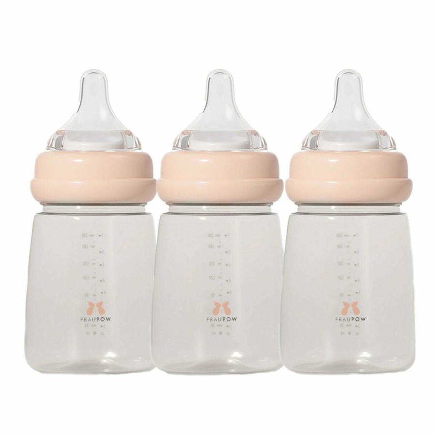 Out & About Hippychick | Fraupow Milk Storage & Feeding Bottles - 3 Pack