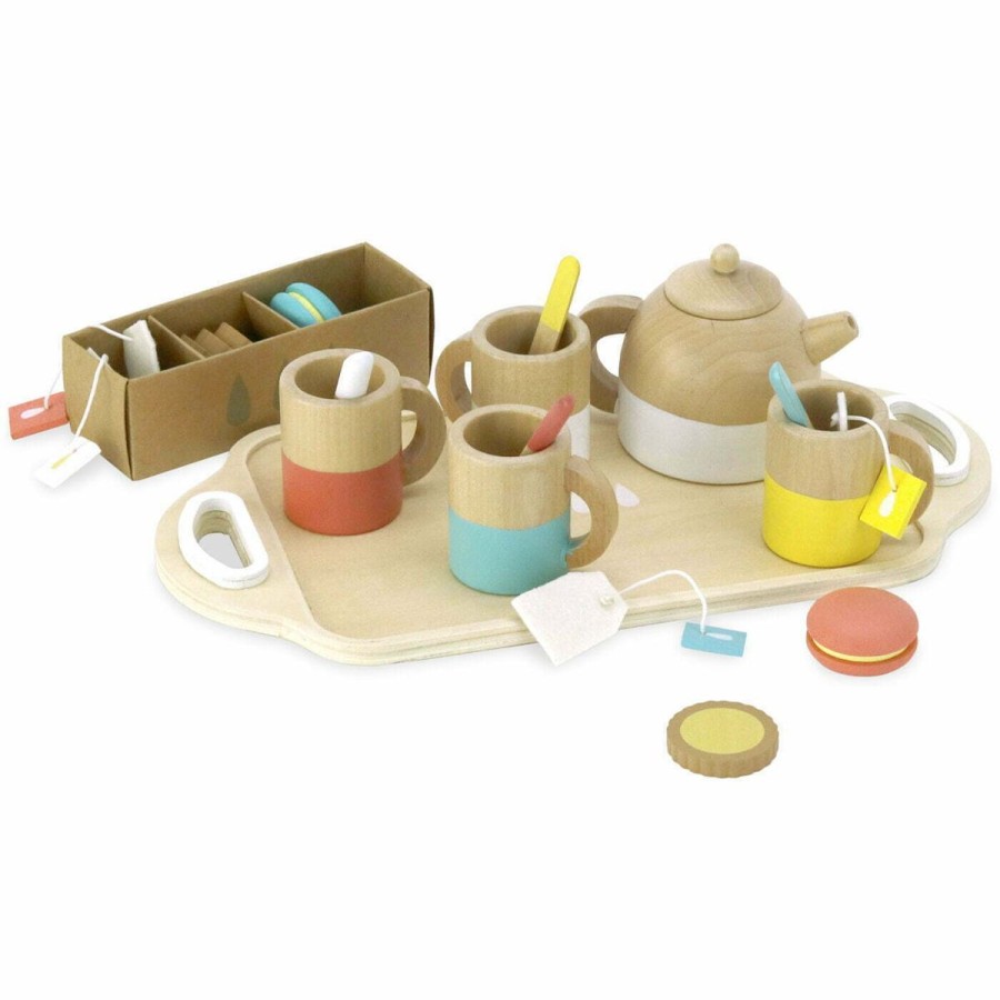 Christmas Hippychick | Vilac Wooden Tea Set