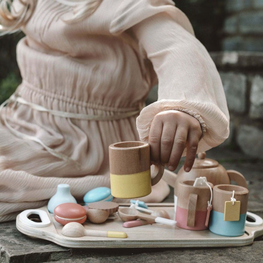 Christmas Hippychick | Vilac Wooden Tea Set