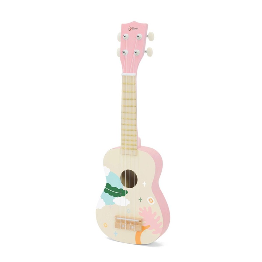 Christmas Hippychick | Classic World Iris Ukulele - Pink